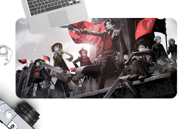 3D Attack On Titan 3787 Anime Desk Mat YYA1215