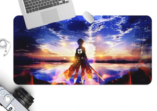3D Attack On Titan 3791 Anime Desk Mat YYA1215